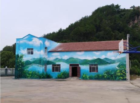 龙山彩绘墙绘一般制作的位置
