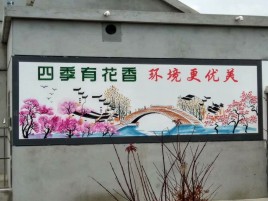 龙山墙绘的特点和形势