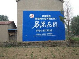 龙山墙体广告在乡镇、农村市场的媒体优势