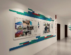 龙山企业文化墙用什么材料好？